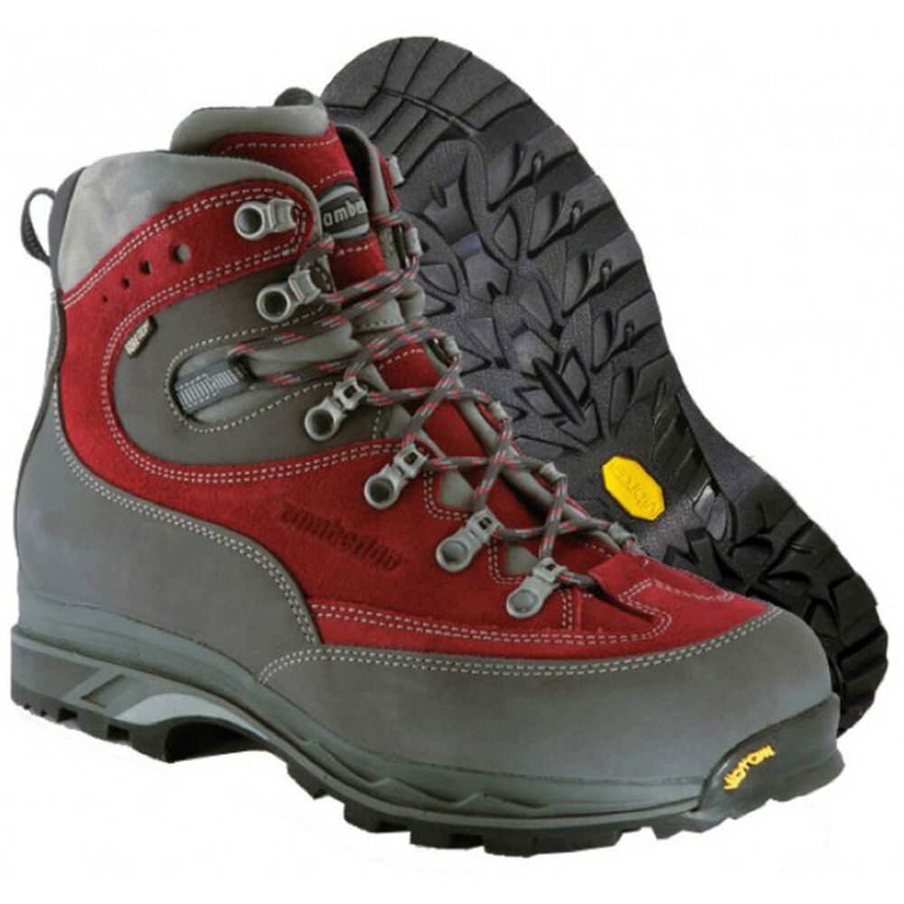 Vibram Sole Zamberlan 760 Steep GT Mens Hiking Boots Grey/Red Australia (CSV392087)